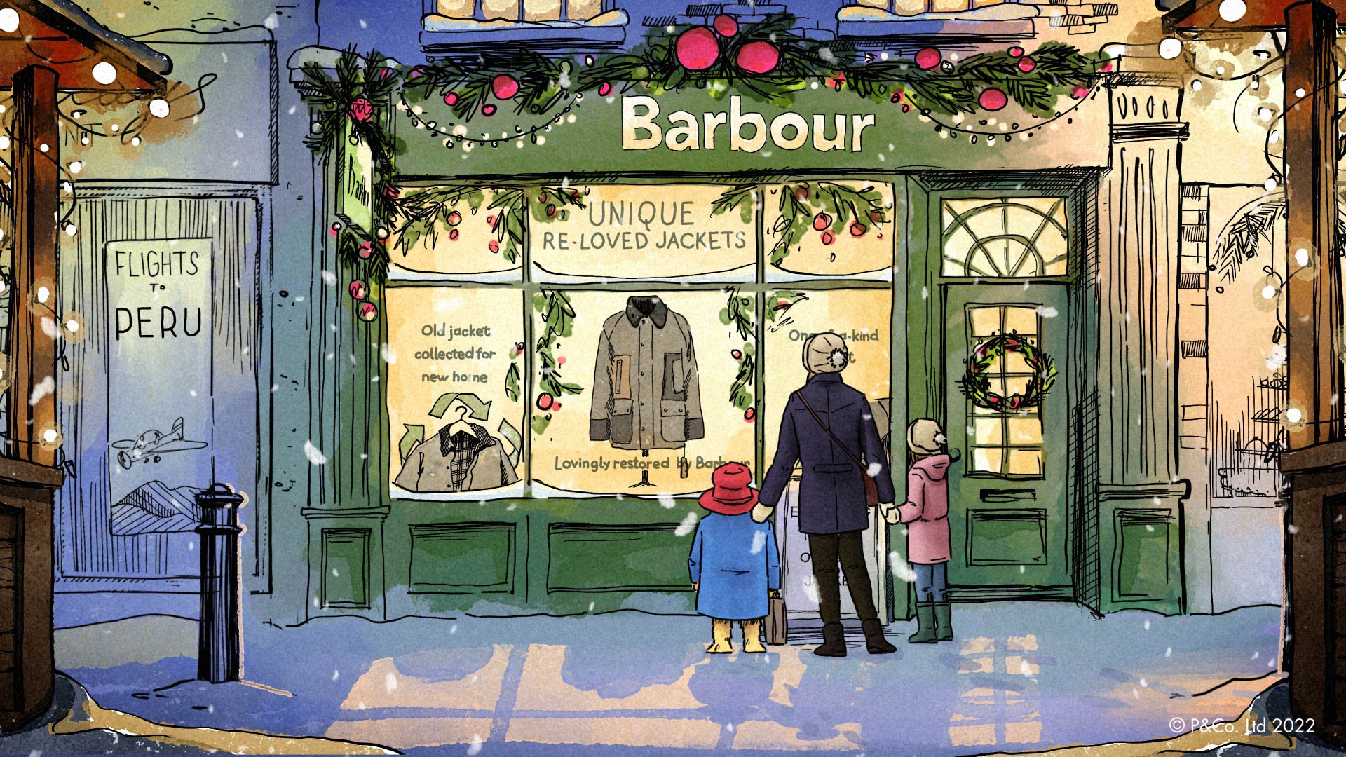 Passion pictures barbour x paddington one of a kind ness 